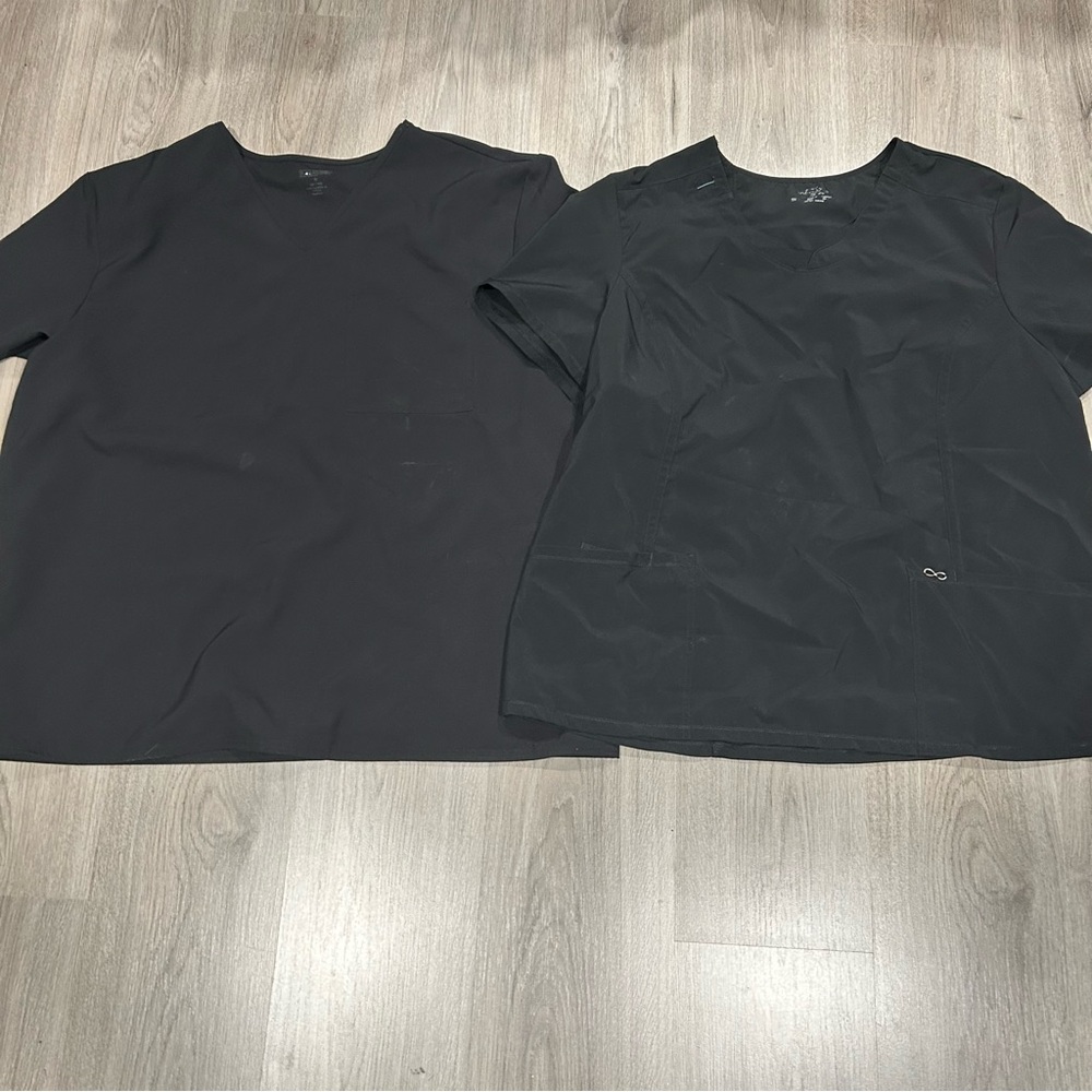 Scrubstar Black Short Sleeve Scrub Lot M27